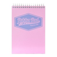 Pukka Pastel Reporters Notepad Pink 76mm x 127mm 80gsm